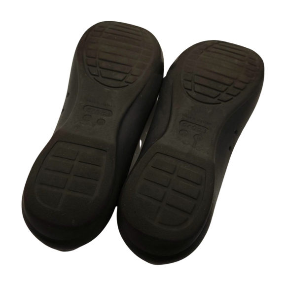 Crocs Women's Gianna Ballet Black Round Toe Flats Size 8 - Picture 10 of 13